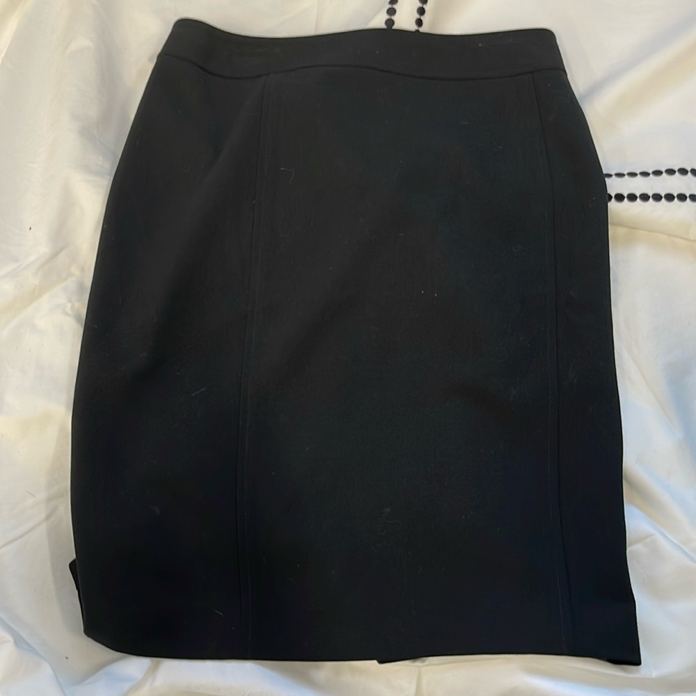 Ann Taylor Loft Black Pencil Skirt‎ Size 2 G3
